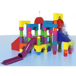 BAULE SPRAY BLOCKS - INTERACTIVE AQUATIC PLAY STRUCTURE