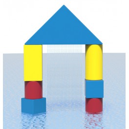 PORTICO SPRAY BLOCKS - AQUATIC PLAY ELEMENT