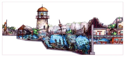 Piscina de buceo – Mundo marino