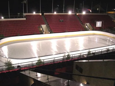 Synthetic Ice Rink