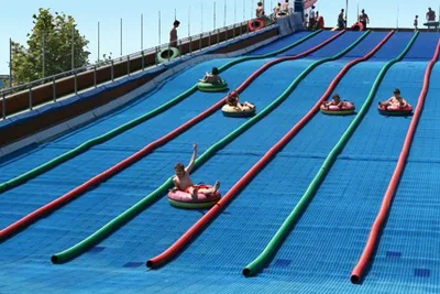 Waterless Slide