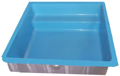 Modelo C-2 piscina de fibra de vidrio