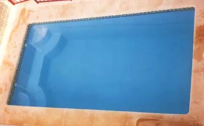 Modelo C-45 piscina de fibra de vidrio