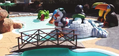 Piscina infantil tematizada