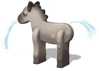 Donkey (Small) – AquaFarm Aquatic Figure