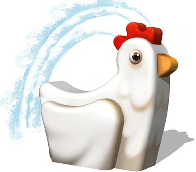 Hen (Medium) – AquaFarm Aquatic Figure