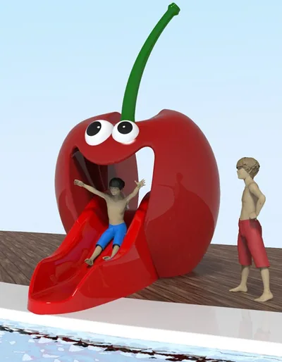 Cherry 750 – Happy Fruits Water Slide