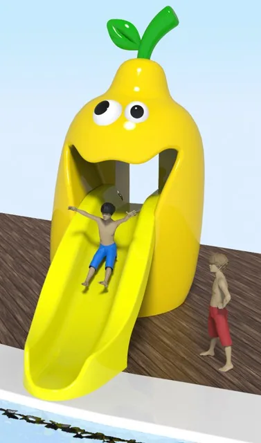 Lemon 1200 – Happy Fruits Water Slide