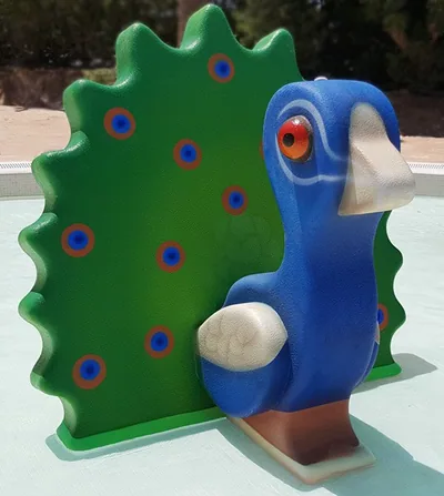 Peacock (Large) – AquaFarm Aquatic Figure