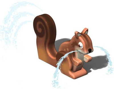 Squirrel (Medium) – AquaForest Aquatic Figure