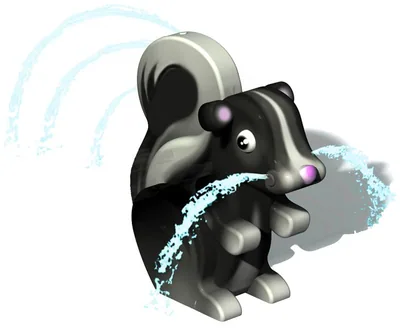 Skunk (Medium) – AquaForest Aquatic Figure