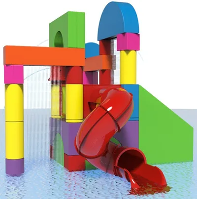 Moa Spray Blocks – Interactive Aquatic Play Structure