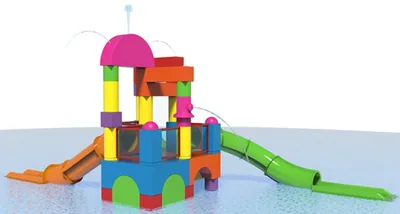 Sebú Spray Blocks – Interactive Aquatic Play Structure