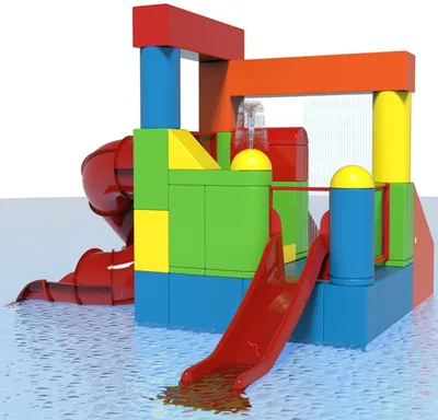 Lindi Spray Blocks – Interactive Aquatic Play Structure