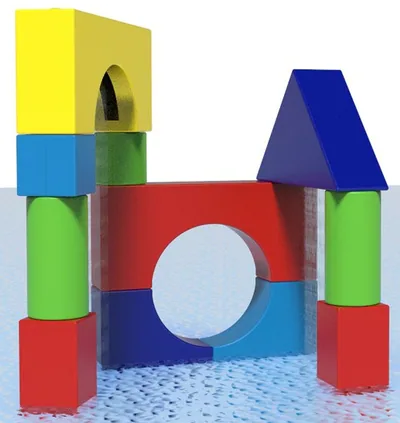 City Spray Blocks – Aquatic Play Element