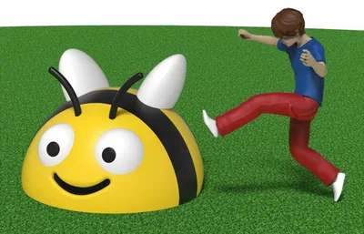 Bee (Small) – FunClan Playground Figure