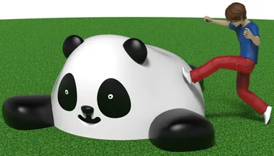 Panda (Large) – FunClan Playground Figure