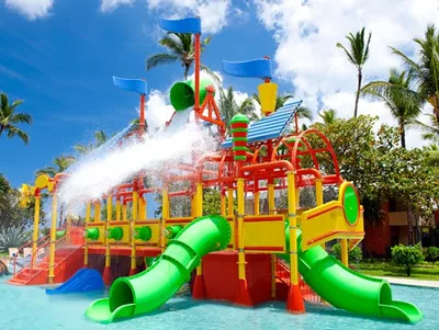 Bespoke WaterParty – Interactive Aquatic Play Structure