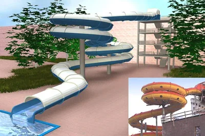 Magic Spiral – Water Slide